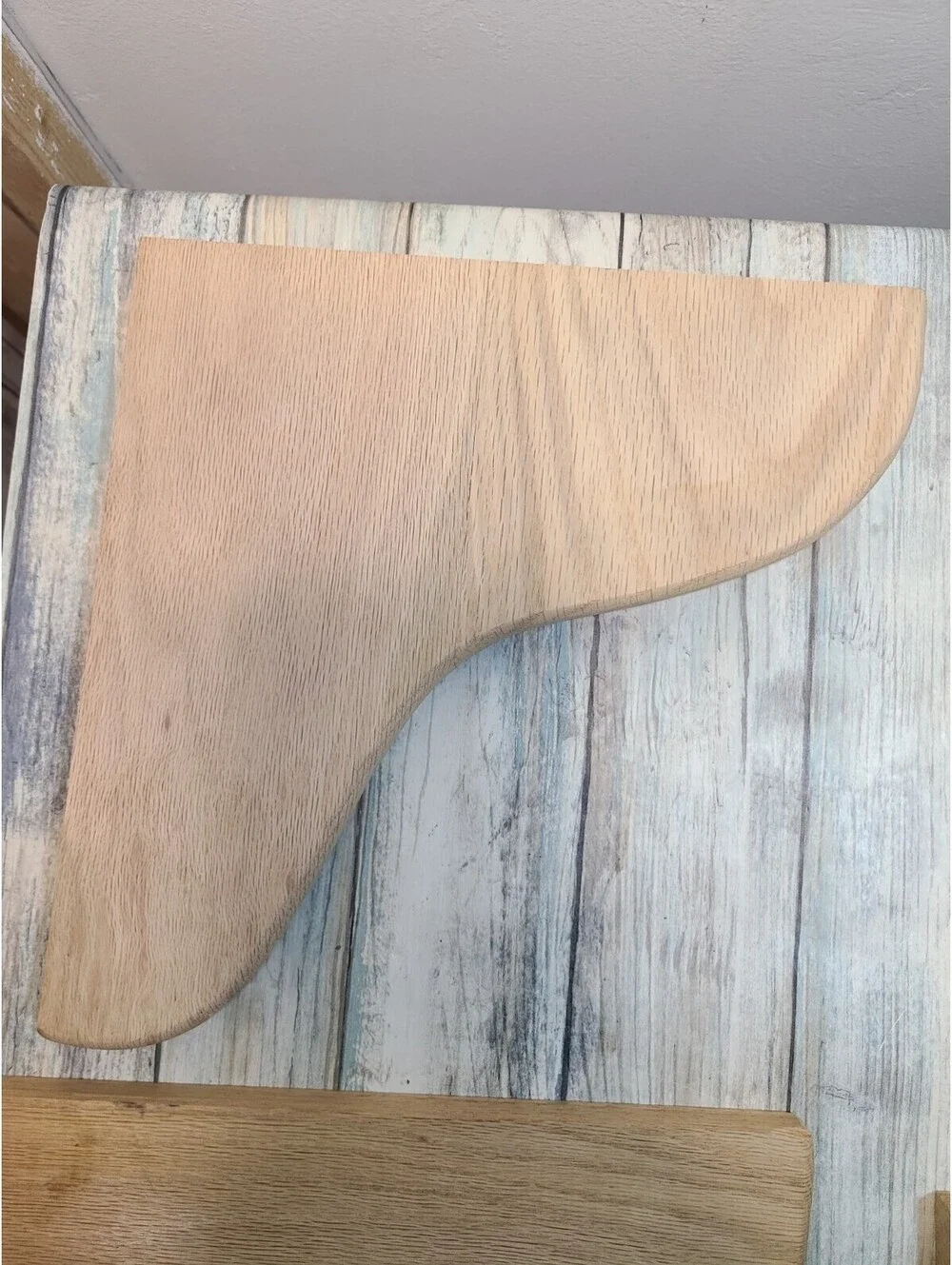 4 Wooden Corbels 9x9x1  Handmade Unfinished Ready For Projects Pine